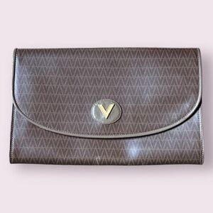 Valentino Brown Clutch